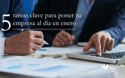 5 tareas clave para poner tu empresa al día en enero